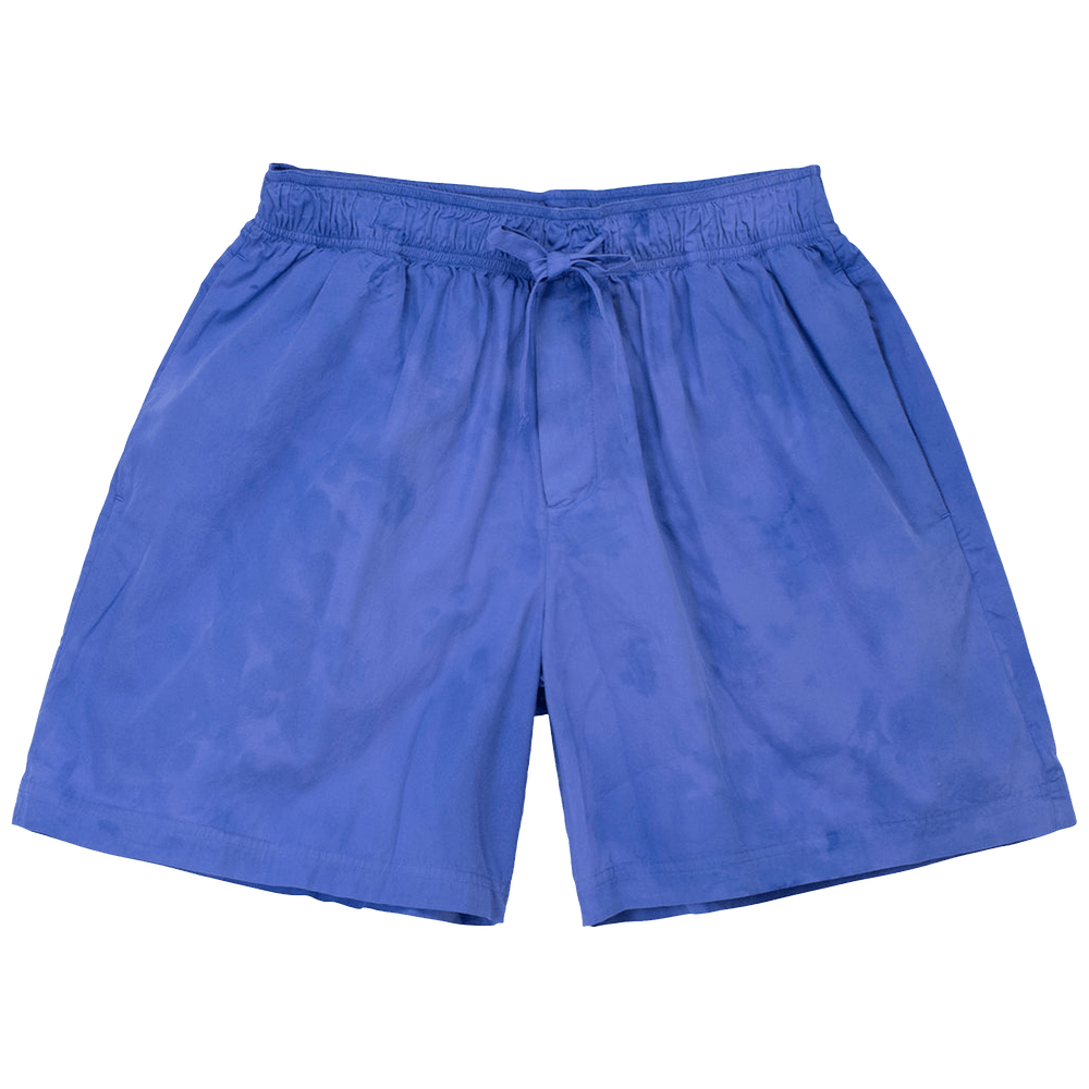 TEKLA×Stussy Poplin Pyjama Shorts Buy Stussy x Tekla Poplin Pajama Short 'Ultramarine' - 338220 ULTR