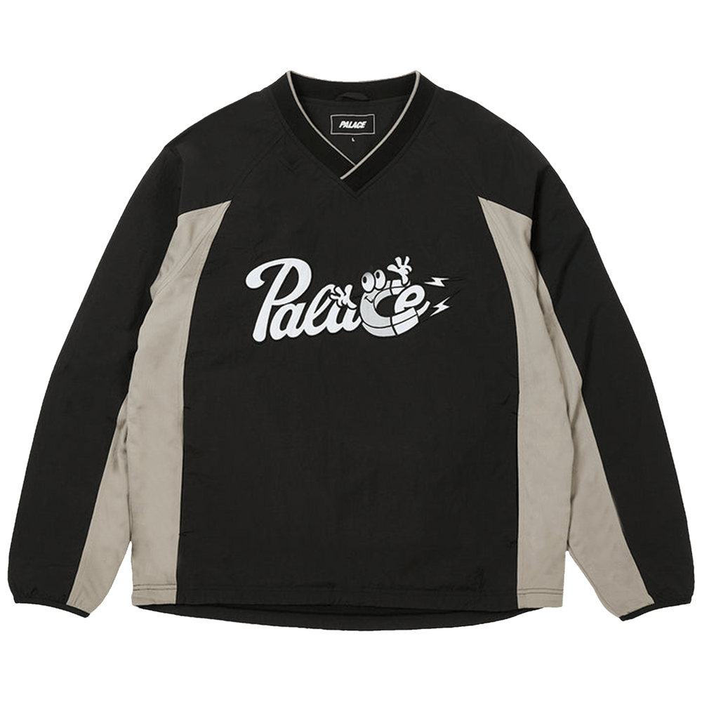Buy Palace Shell Pullover Jacket 'Black' - P22JK141 | GOAT