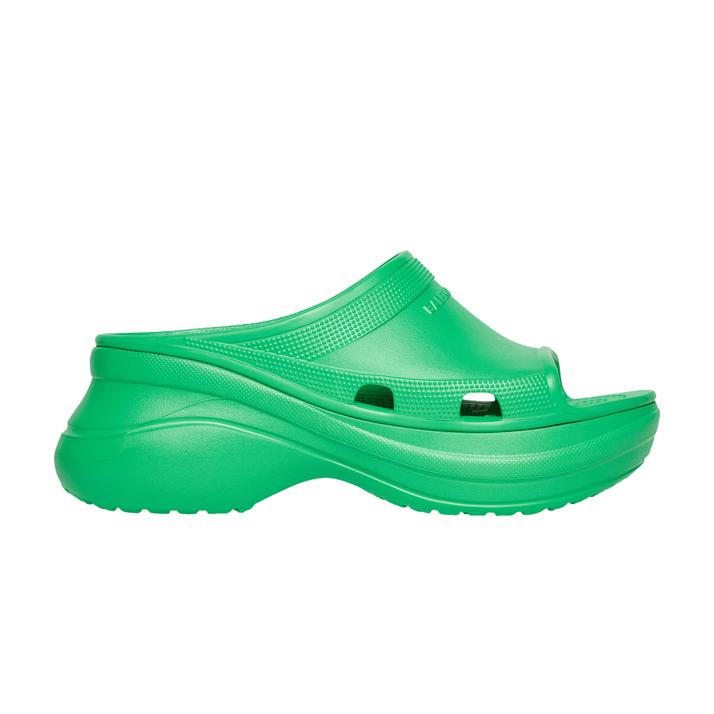 Balenciaga slides green 2025