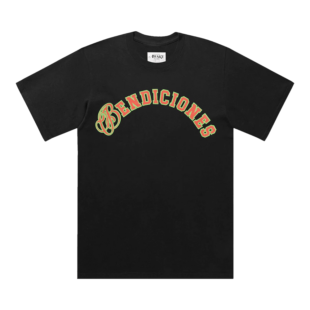 Buy Awake NY Bendiciones Tee 'Black' - AWK SP22 TS003 BLAC