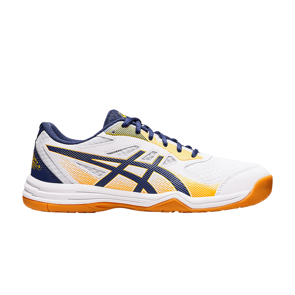 Asics Upcourt 5 White Deep Ocean Gum