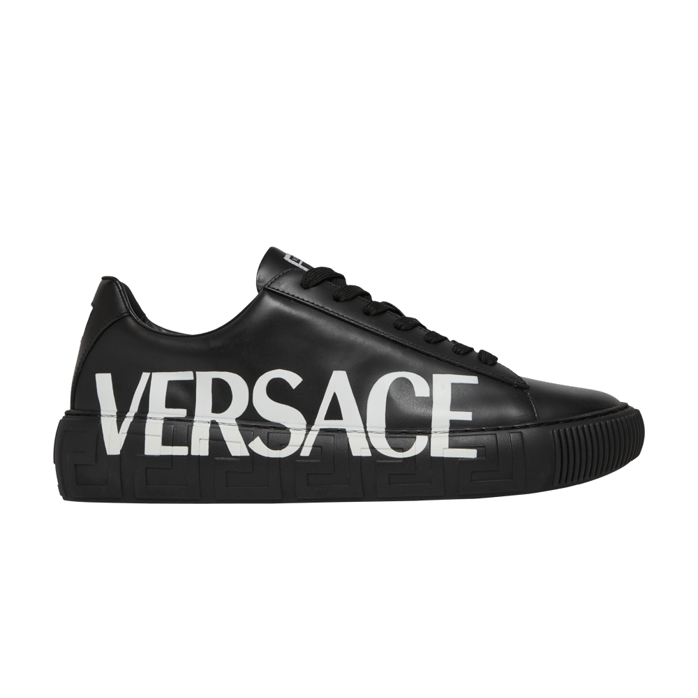 VERSACE★メンズ グレカ ロゴ スニーカー DSU8404 DV51G D4101 VERSACE - ラ グレカ ロゴ スニーカー (VERSACE/スニーカー