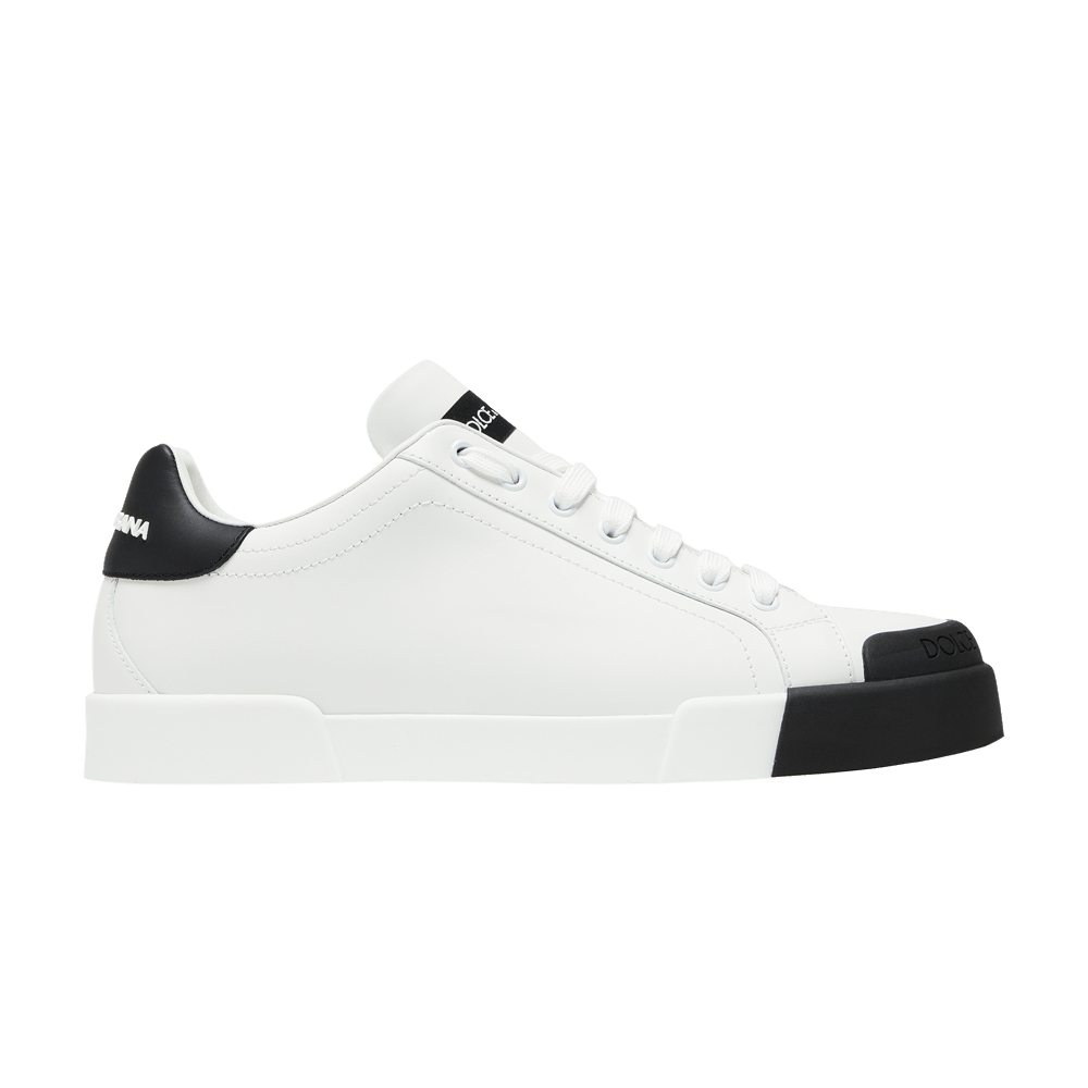 Buy Dolce & Gabbana Portofino Low 'White Black' - CS1802