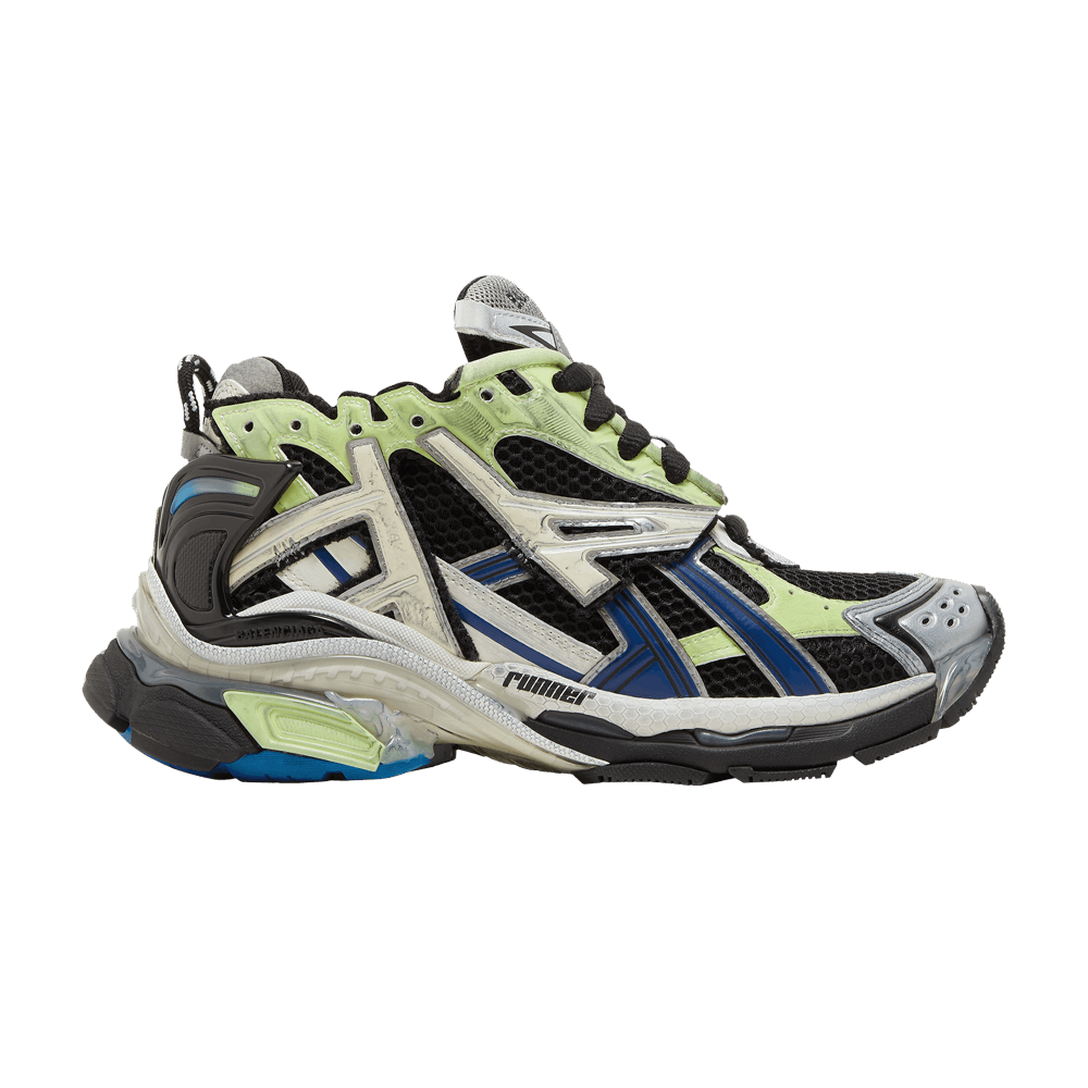 Buy Balenciaga Wmns Runner Sneaker 'Grey Blue Green