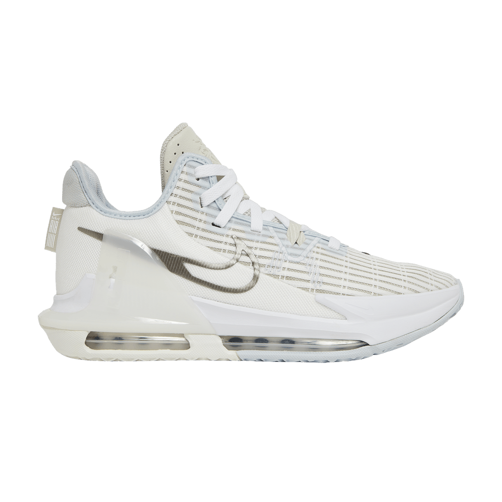 Buy LeBron Witness 6 Summit White Metallic Pewter CZ4052 102 GOAT CA