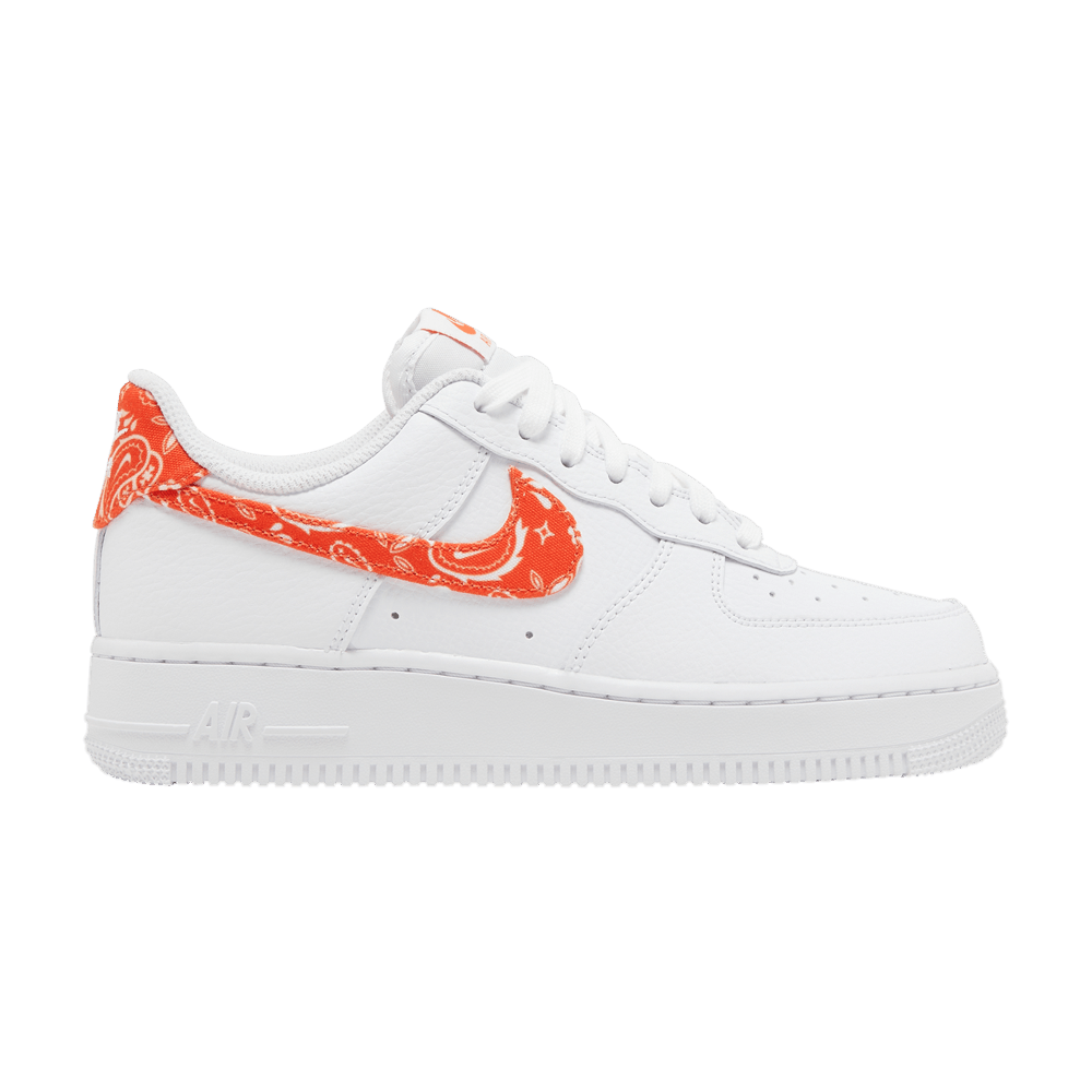 Wmns Air Force 1 '07 'Rush Orange Paisley'