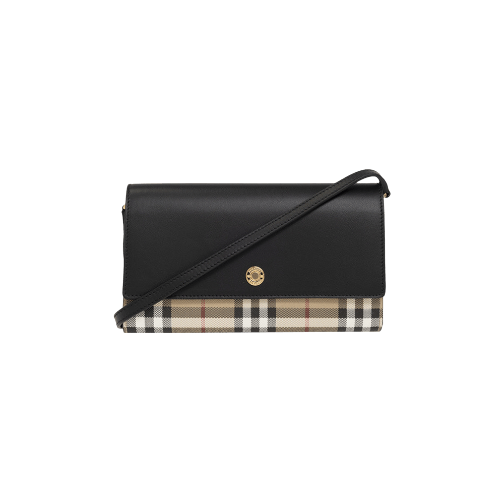 Buy Burberry Vintage Check Crossbody 'Beige/Black' - 8058001 | GOAT CA