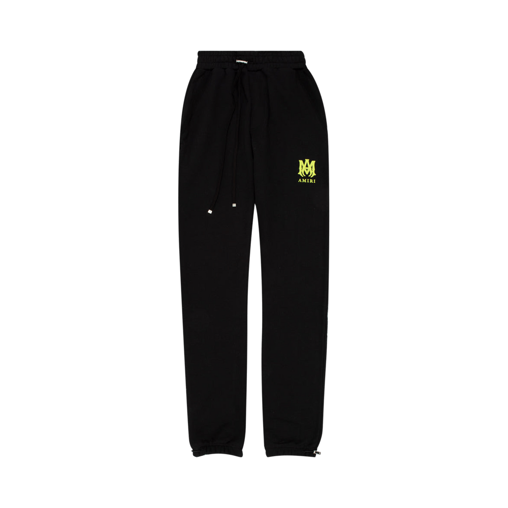 【全商品オープニング価格 特別価格】 Buy Amiri MA Logo Sweatpant 'Black/Lime' - PF22MJP037 763 調味料・料理の素・油