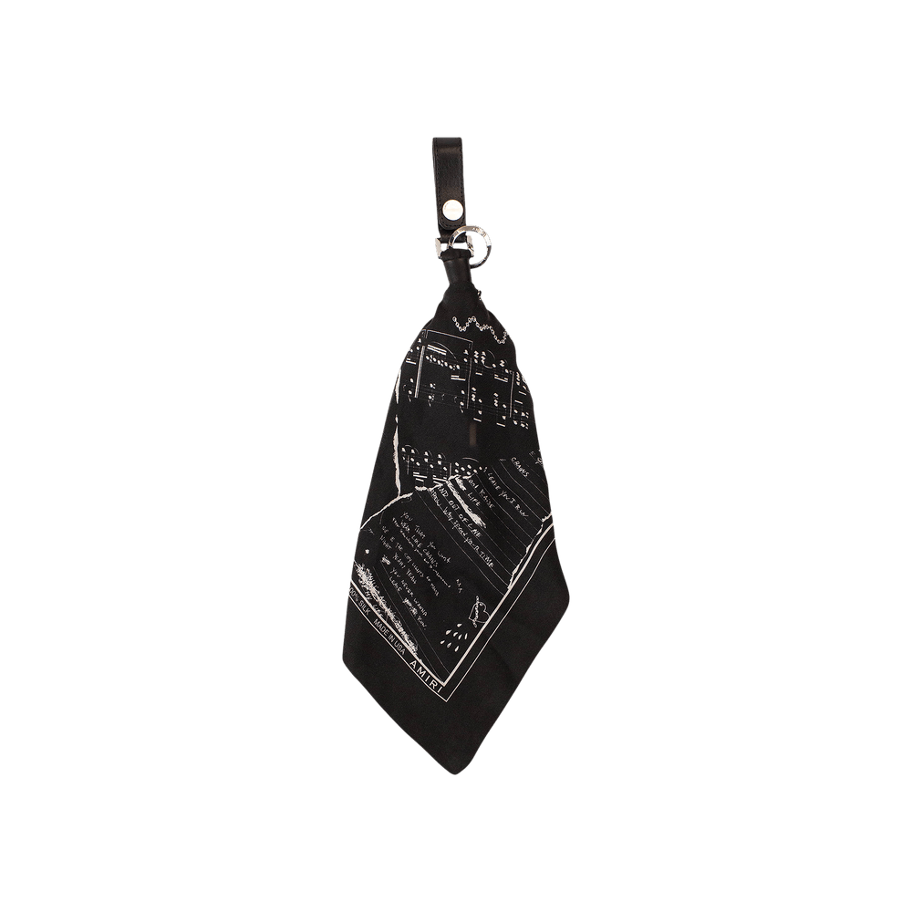 【定価4.4万】AMIRI BANDANA KEYCHAIN アミリ アミリ BANDANA KEYCHAIN バンダナ キーチェーン シルク USA製