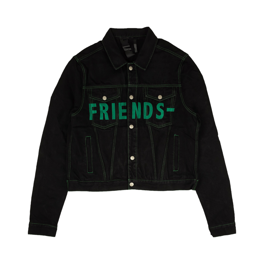 Vlone Friends Denim Jacket 'Black 