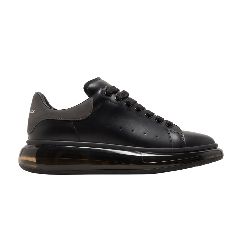 Buy Alexander McQueen Oversized Sneaker Clear Sole Black 610812 WHYBH 1073 GOAT