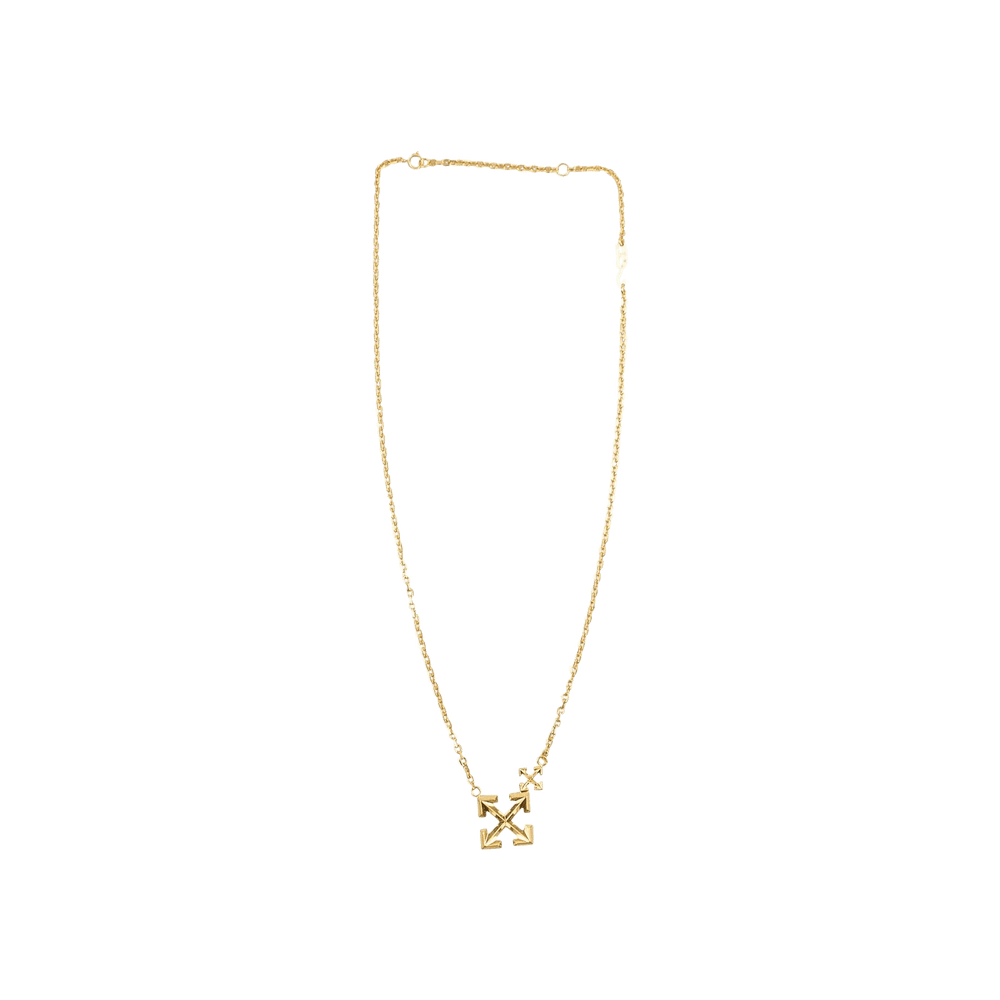 アクセサリーその他 Off-White Woman Jewel Gold OWOD296S24MET001 7600 ゆうパケット】ネックレス 18kコーティング レディース ショート