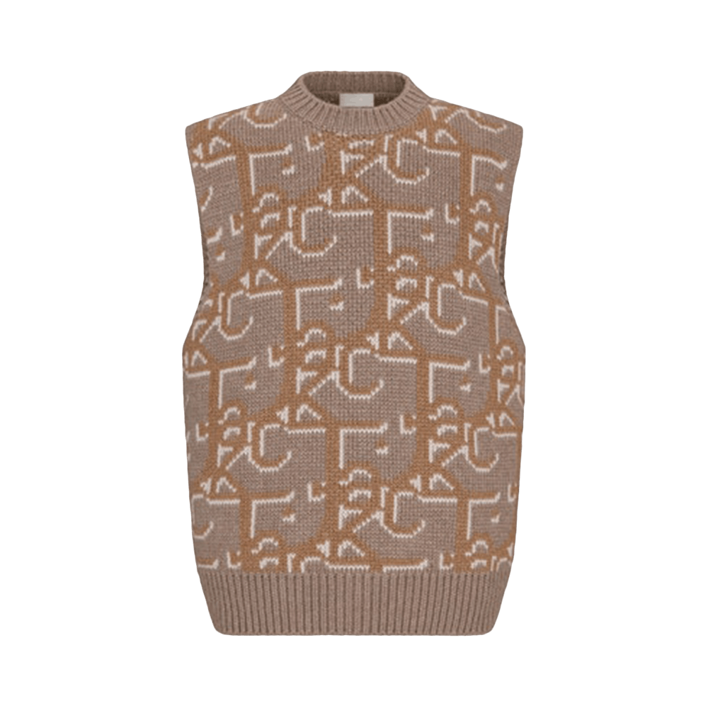 入荷なう Jack Cactus x Dior Buy Oversized 'Beige Sweater Sleeveless ベスト
