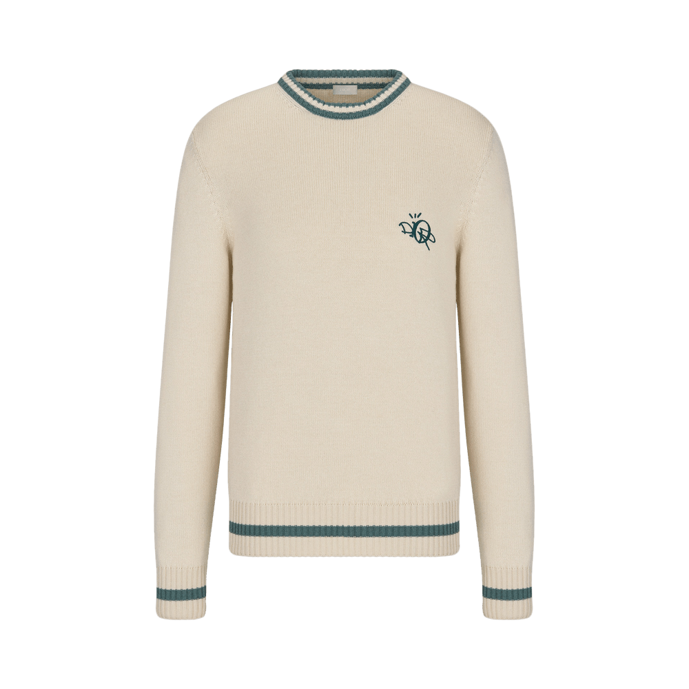 Buy Dior x Cactus Jack Sweater 'White' - 283M662AT121 C086 | GOAT MX