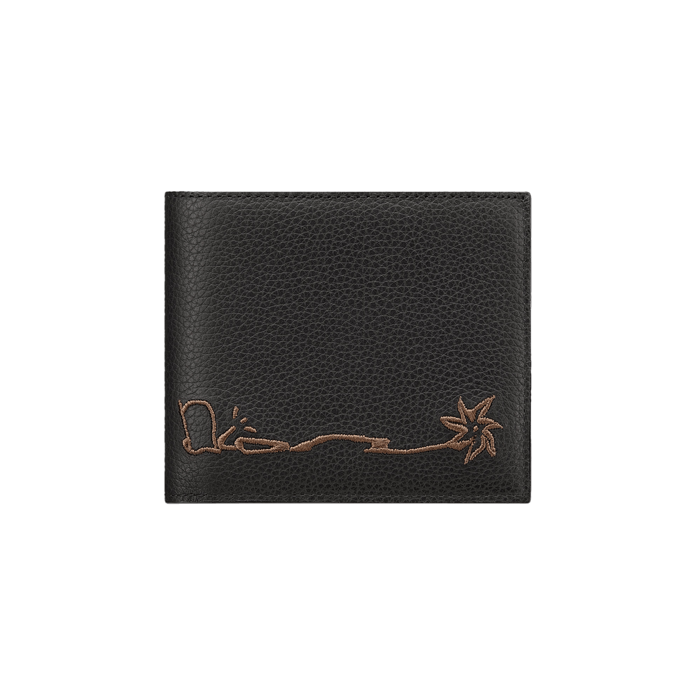 Buy Dior x Cactus Jack Compact Wallet 'Black' - 2ESBC027SOT H03E
