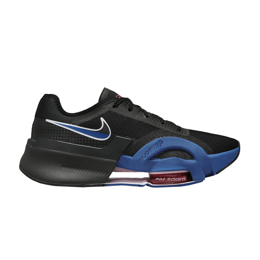 air max motion 2 black and blue