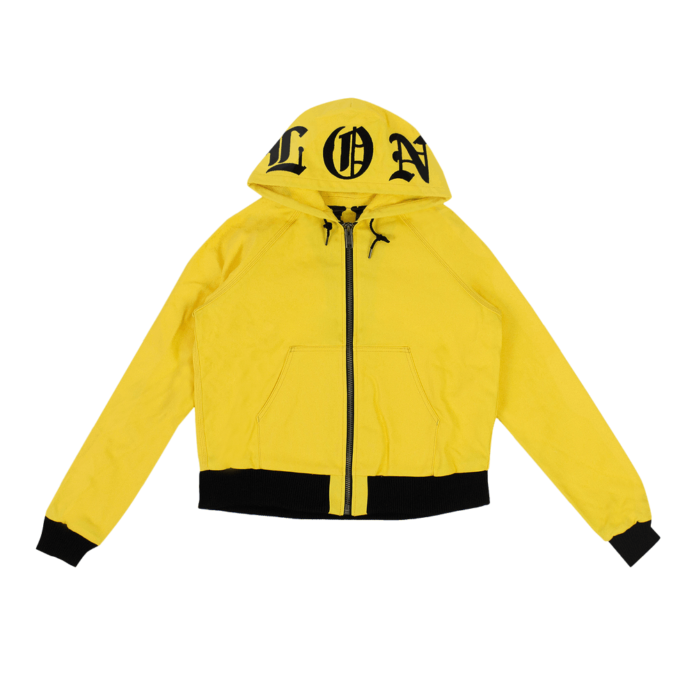 Size s Vlone Canvas Hoodie Yellow