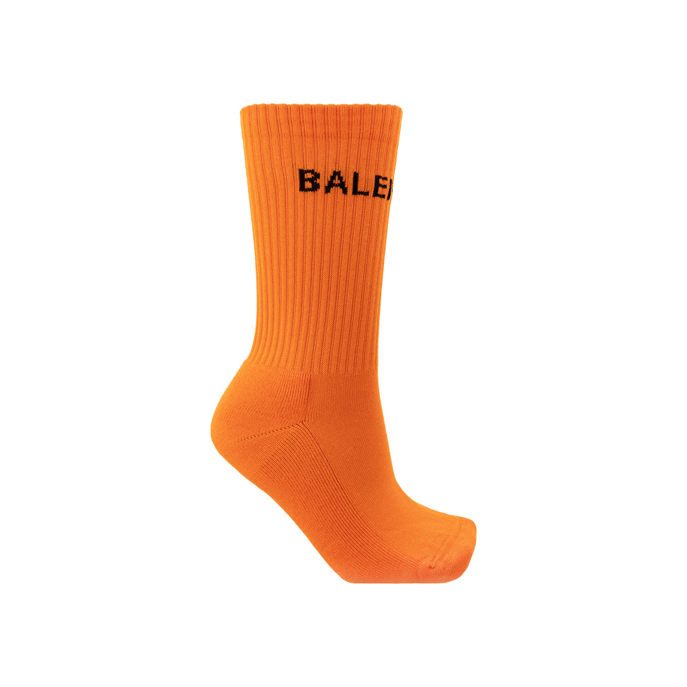 Buy Balenciaga Tennis Socks Orange Black 540615 372B4 7560 GOAT