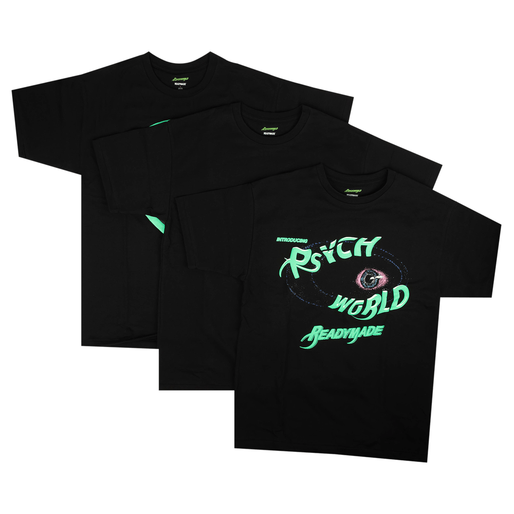 Buy Psychworld x Readymade T-Shirts (3 Pack) 'Black' - 1482 100000103RTS  BLAC