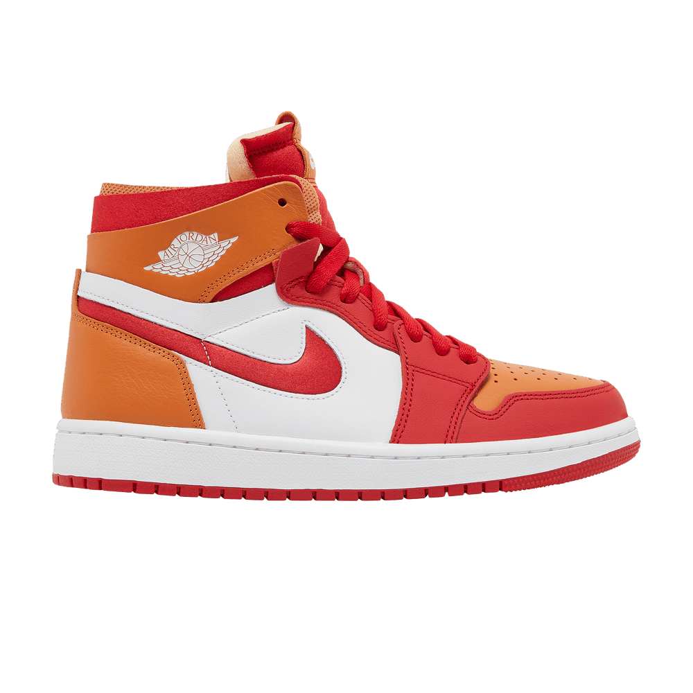 Wmns Air Jordan 1 Zoom Air Comfort 'Fire Red Hot Curry'