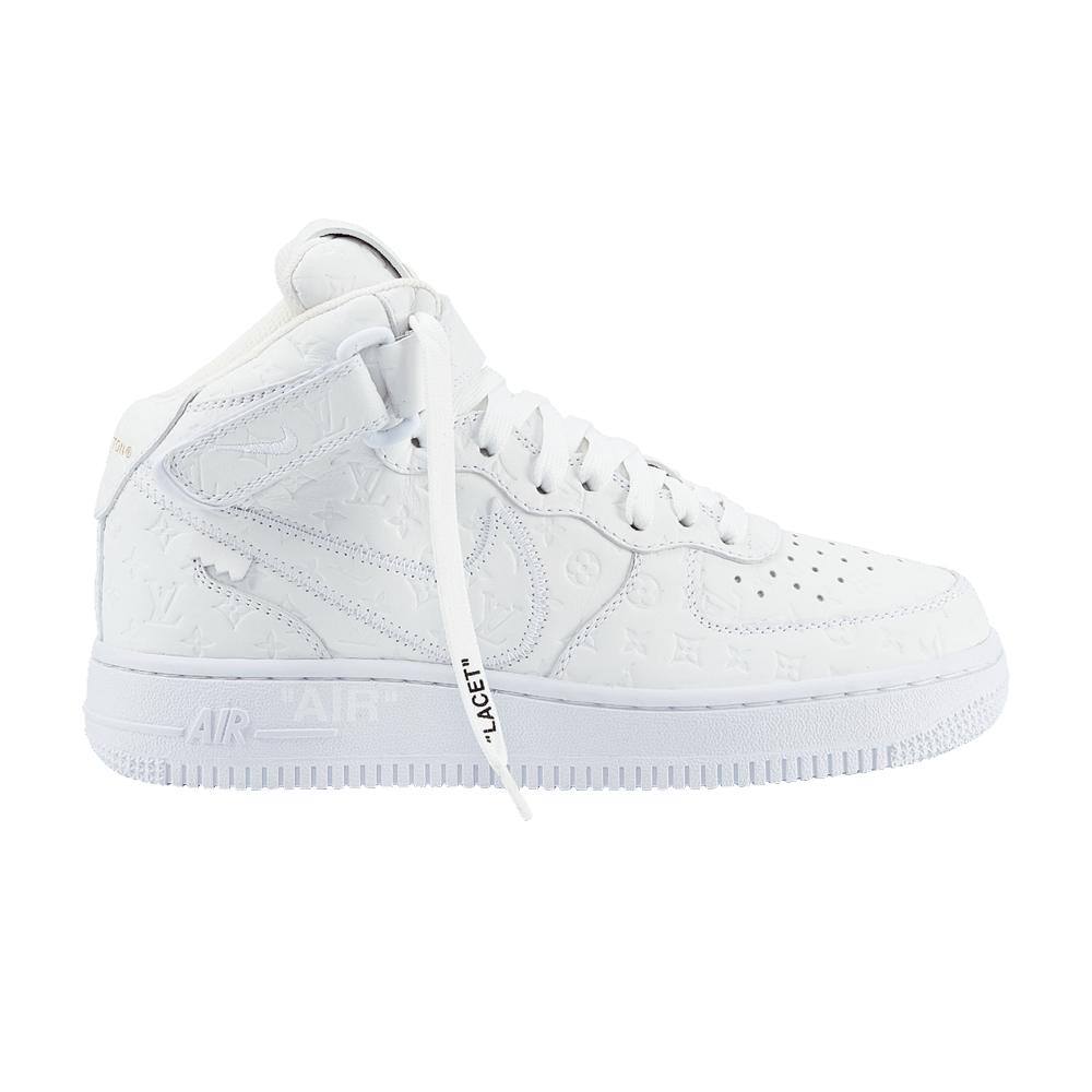 Louis Vuitton X Air Force 1 Low 'White Comet Red' - Nike - 1A9V
