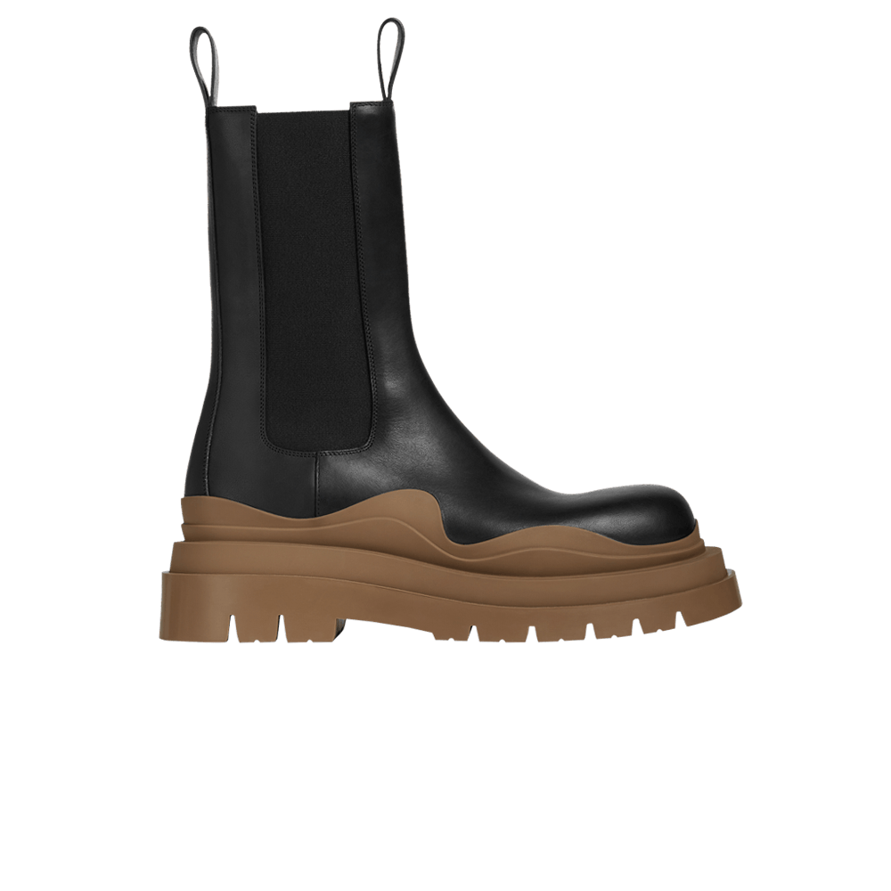 Size 11.0 Bottega Veneta Tire Boot 'Black Jute'