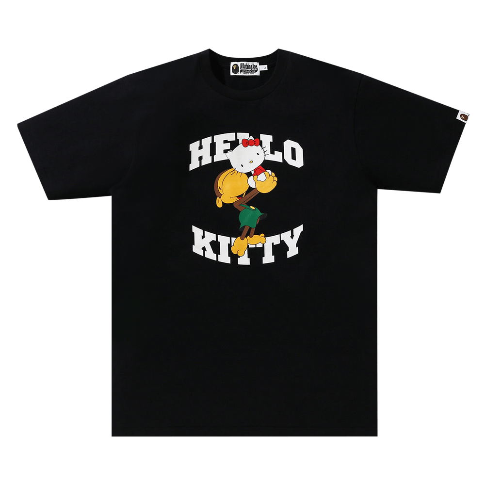 Buy BAPE x Hello Kitty x Milo Tee #2 'Black' - 2H23 109 929 BLACK