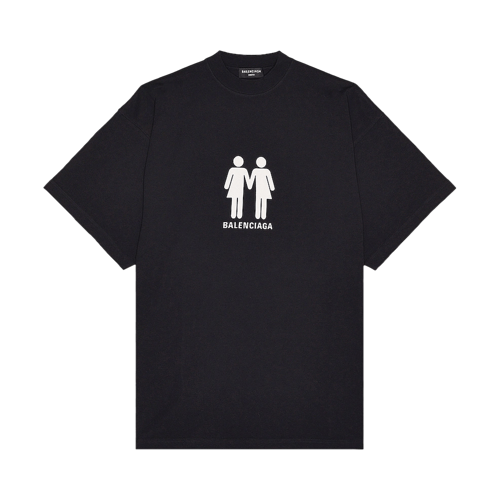 BALENCIAGA::Tシャツ:M[RESALE] Balenciaga retail therapy medium Fit T shirt Fits M | Depop