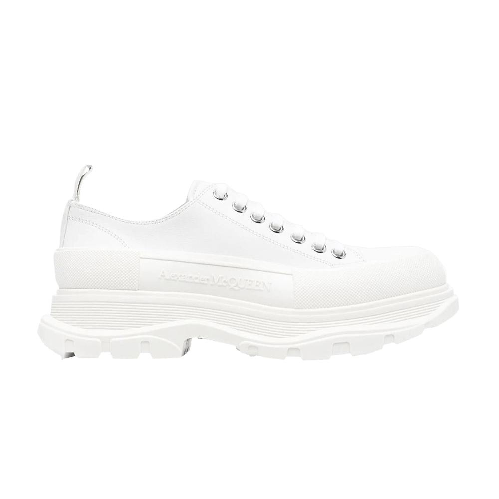 Alexander Mcqueen Wmns Tread Slick Lace Up 'white'