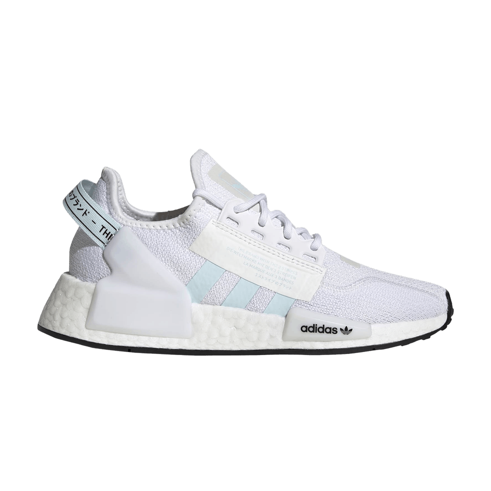 adidas gazelle silver green womens adidas GS NMD R1