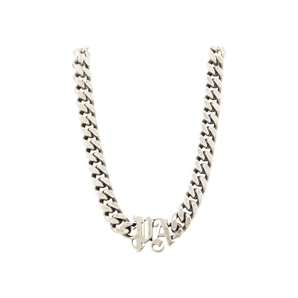 Small PA Thin Chain Necklace in silver - Palm Angels® Official