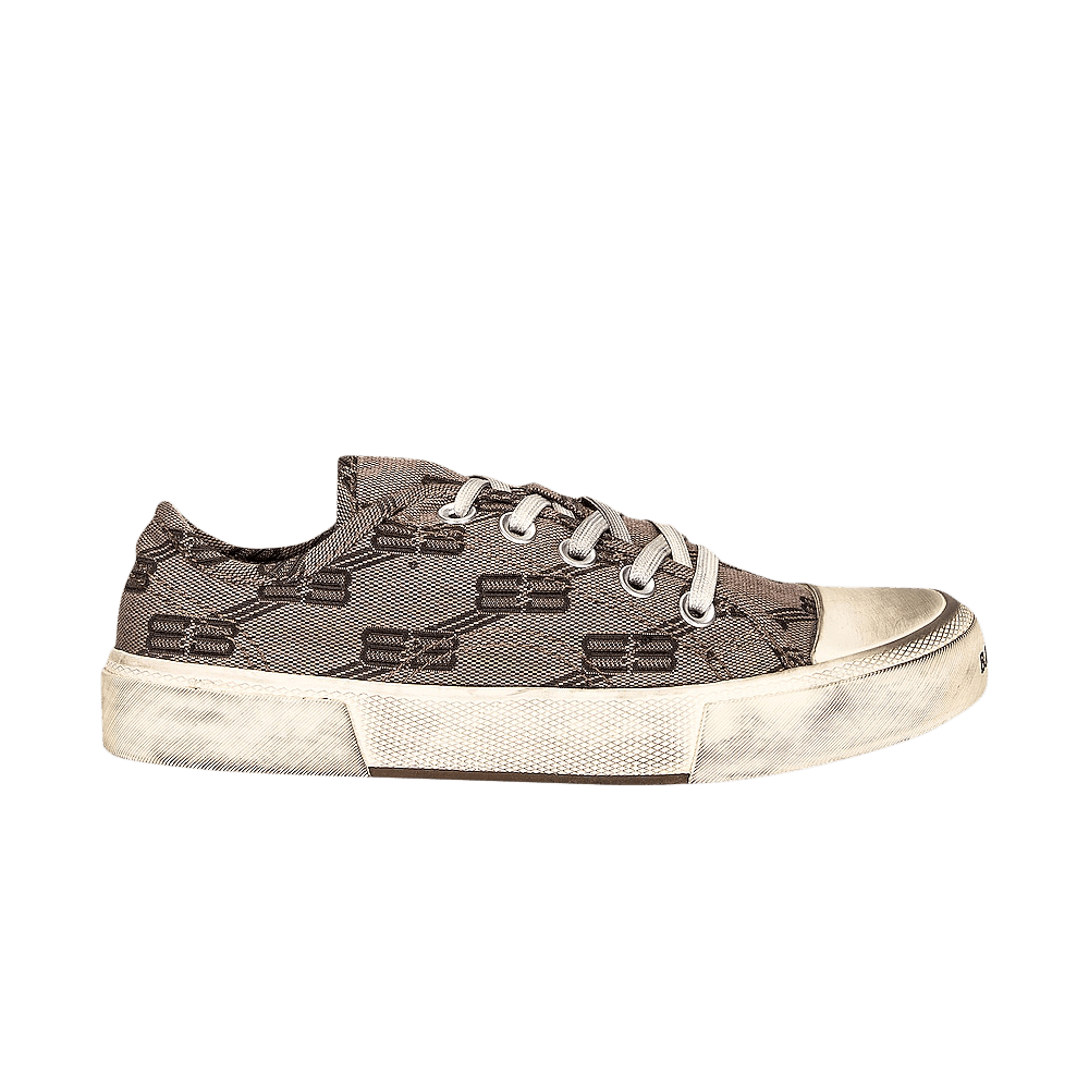 Balenciaga Wmns Paris Low 'BB Monogram - Dark Mink Grey'