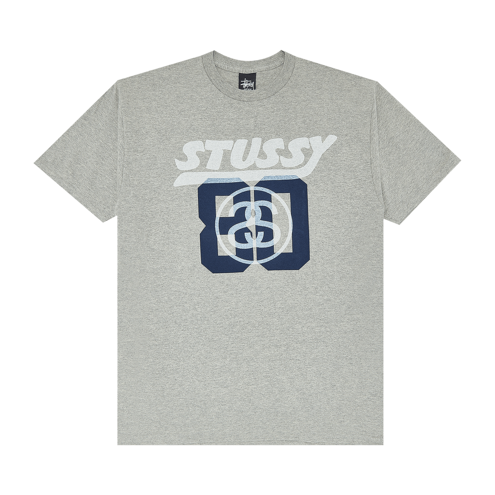 Buy Stussy SS 80 Tee 'Grey Heather' - 0535 100000103S8T GREY