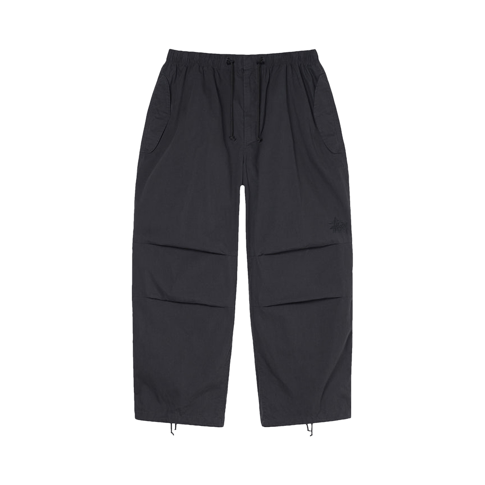 Stussy nyco over trousers ワークパンツ ブラック　黒 Stussy - BLACK NYCO OVER PANTALON – LE LABO STORE