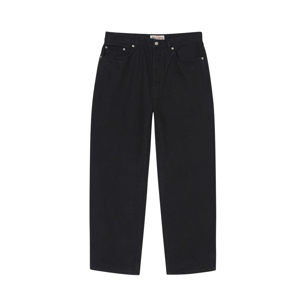 Buy Stussy Overdyed Big Ol' Jean 'Black' - 116577 BLAC | GOAT