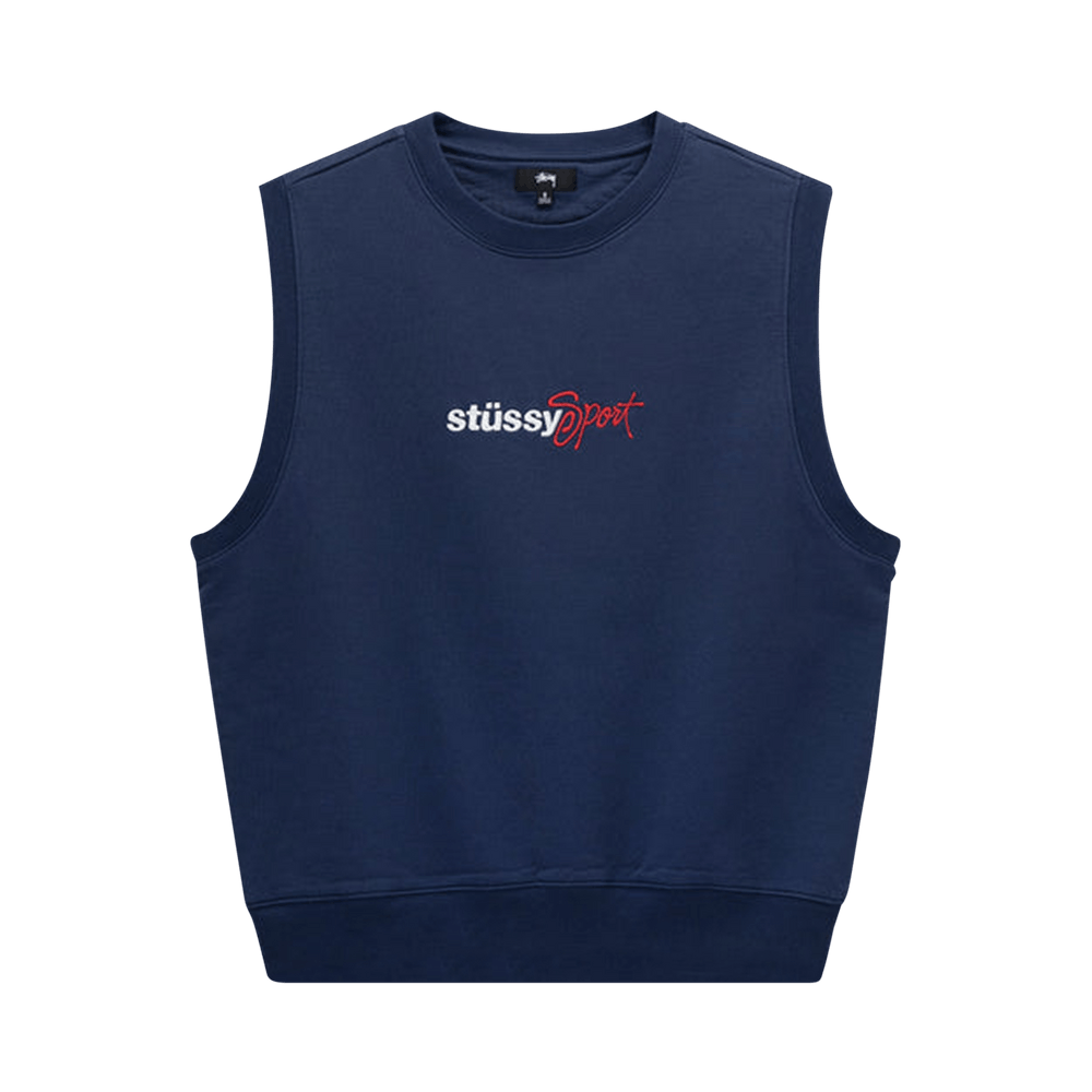 STUSSY SPORT FLEECE VEST かつきくん着用 STUSSY SPORT FLEECE VEST かつきくん着用 - メルカリ