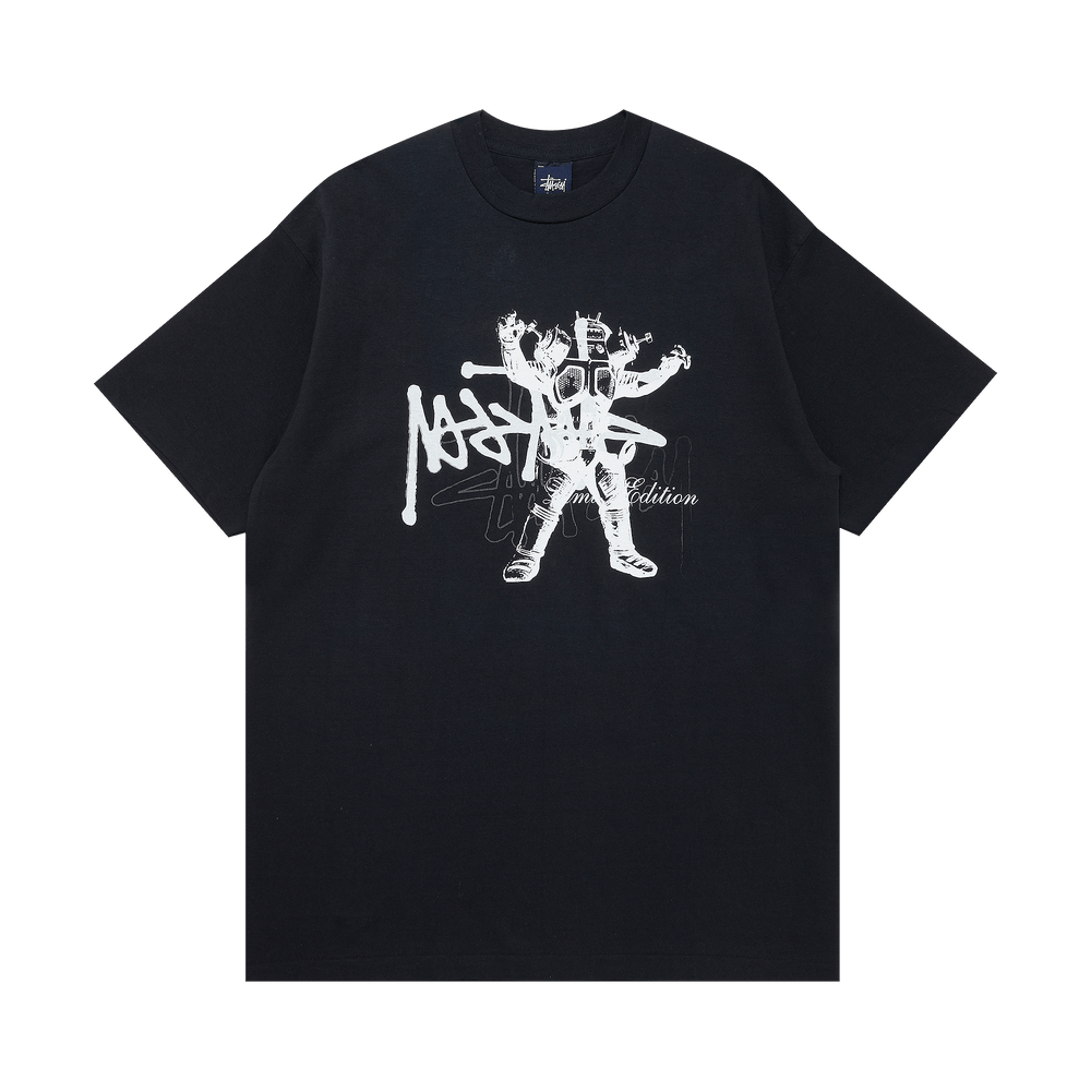 Buy Stussy Made In Usa Robot Man Limited Edition Tee 'Black Buy Stussy Made In Usa Robot Man Limited Edition Tee 'Black