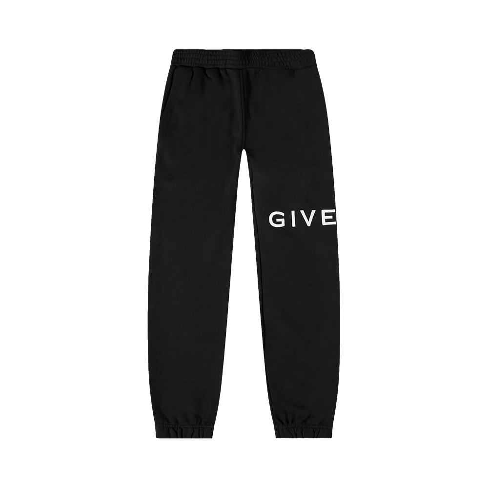 Givenchy Embroidered Logo Sweatpants 'Black'
