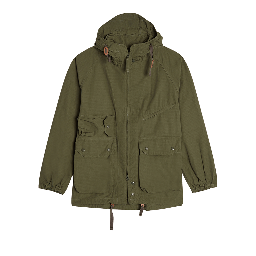 engineered garments atlantic parka olive