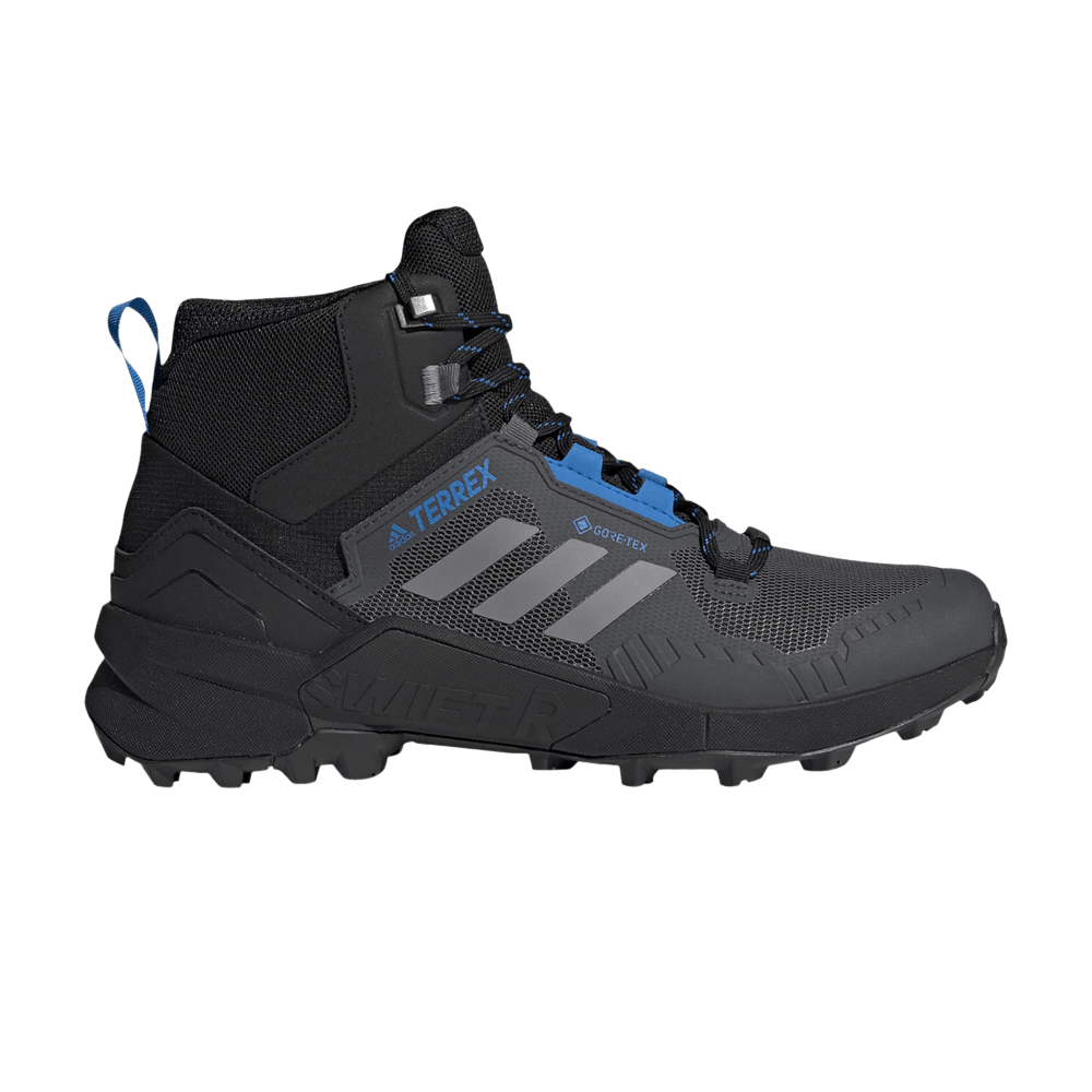 Buy Terrex Swift R3 Mid GORE-TEX 'Black Grey Blue Rush' - GZ0347 | GOAT