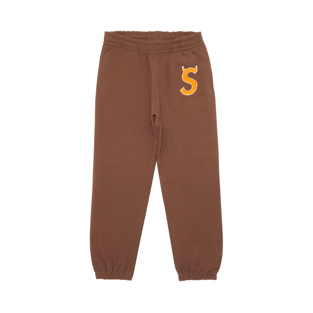 Buy Supreme S Logo Sweatpant 'Brown' - FW22P60 BROWN | GOAT