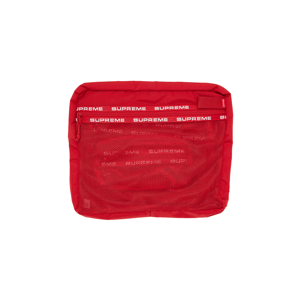 2016 New Supreme Mobile Coin Pouch Cordura Wallet FW16 box logo red bogo