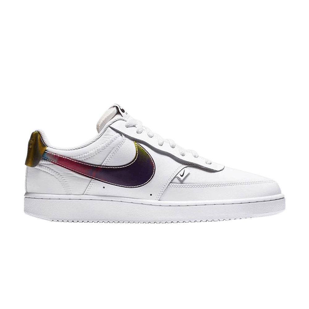 Buy Court Vision Low Premium White Rainbow Swoosh CD5464 102 GOAT