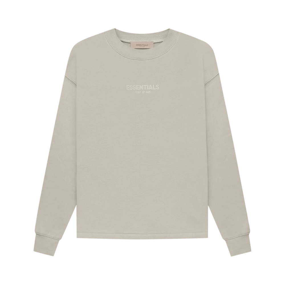 [FOG] Essentials Crew Neck Sweatshirt スウェット Fear Of God Buy Fear of God Essentials Pullover Crewneck 'Light Heather