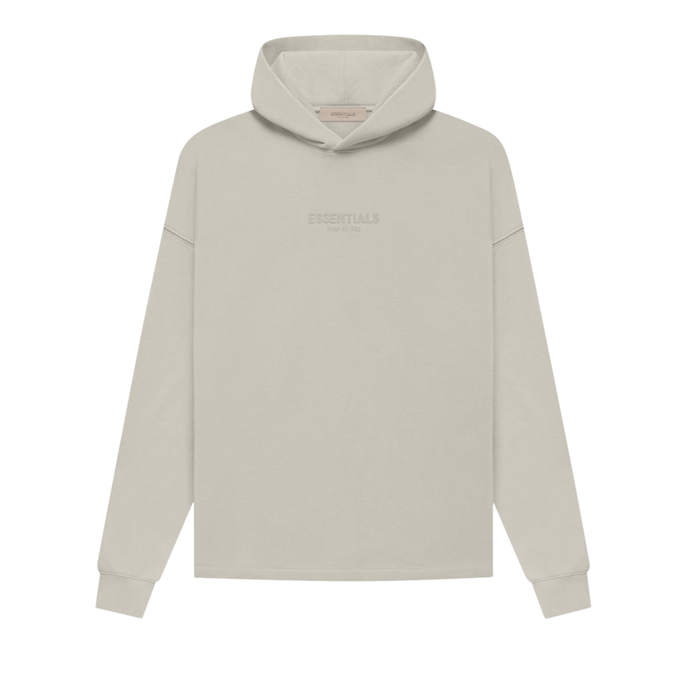 パーカー・フーディ Fear Of God Relaxed Fit Grey Hoodie Fear Of God Essentials (Dark heather Hoodie) – VIP Clothing
