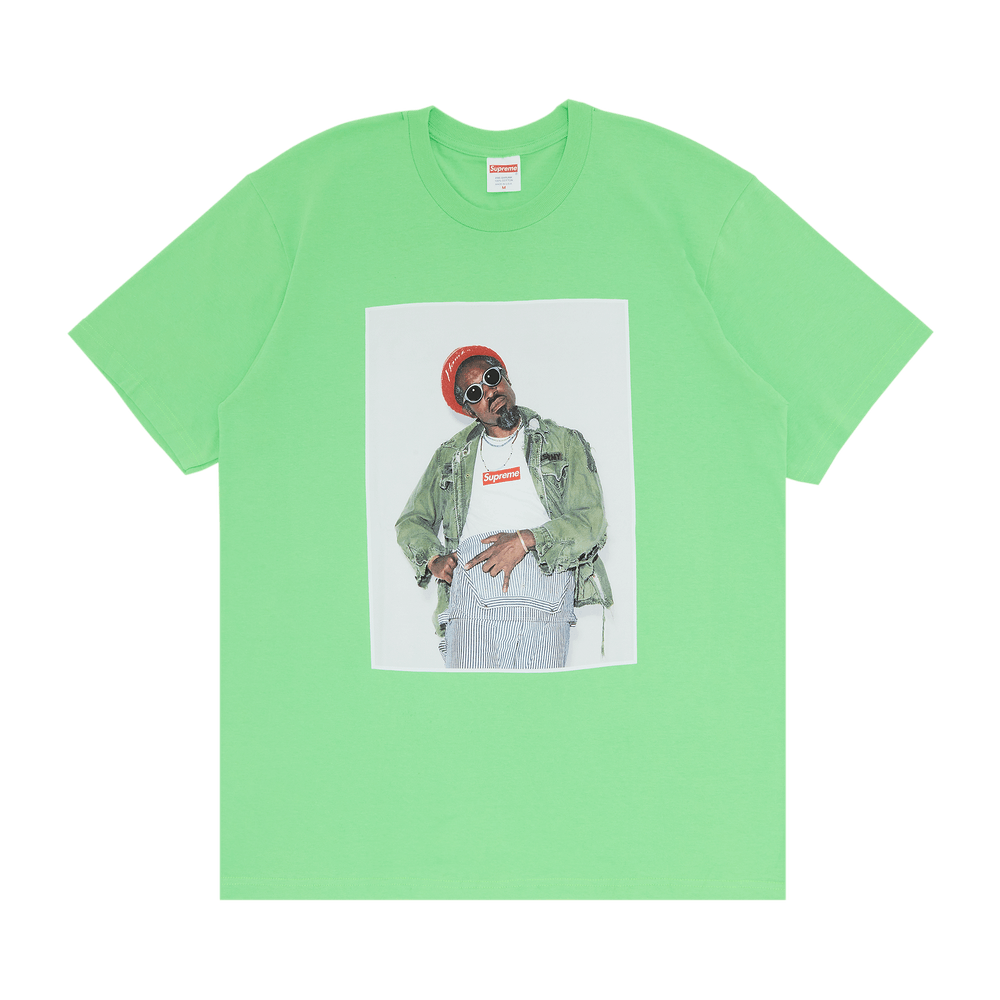 Buy Supreme André 3000 Tee 'Lime' - FW22T51 LIME | GOAT