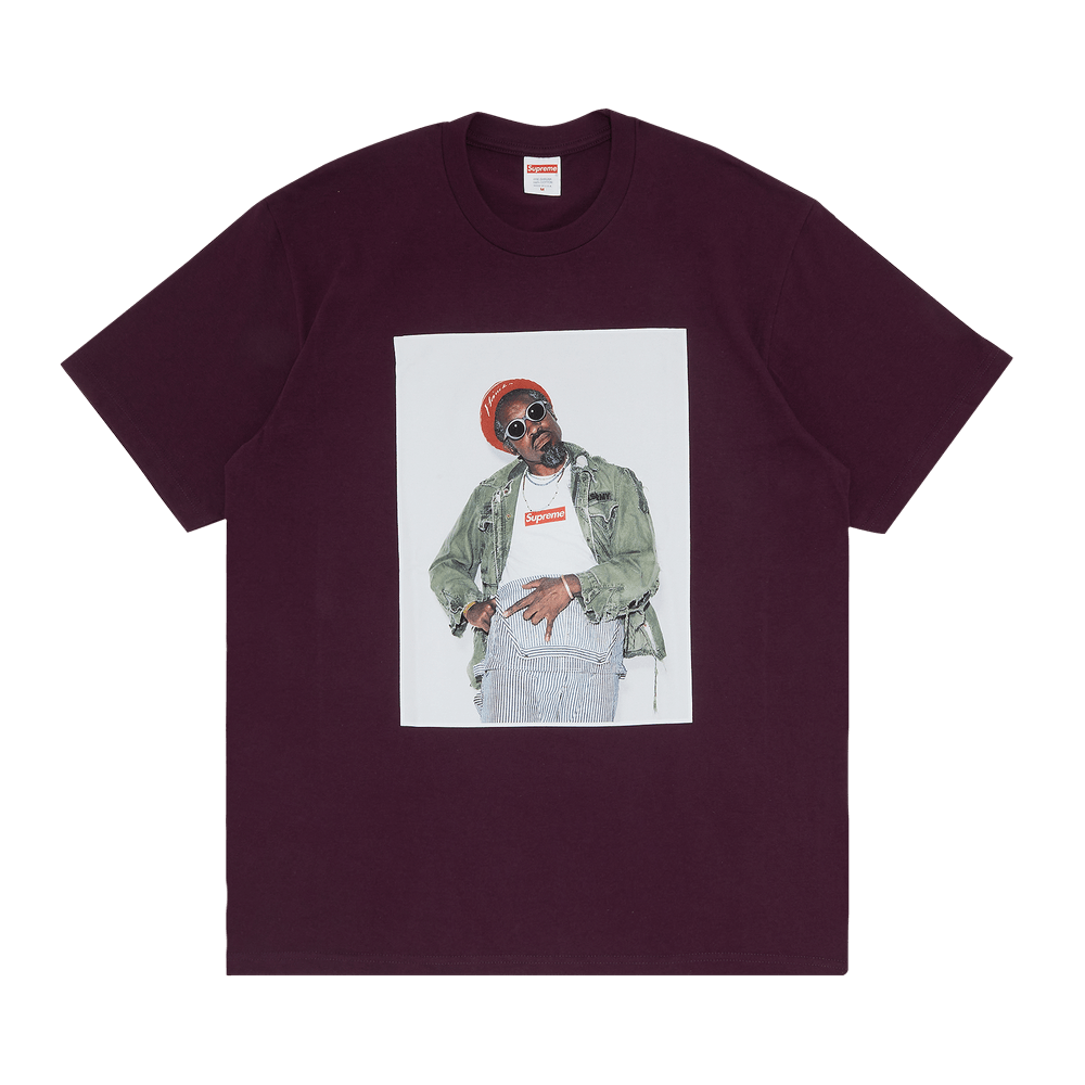 Supreme André 3000 Tee 'Eggplant'