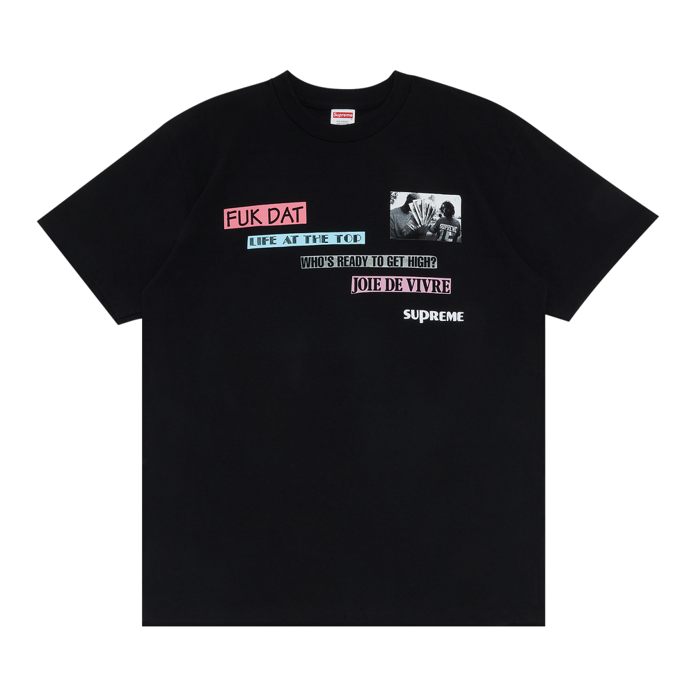 Supreme Joie De Vivre Tee 'Black'