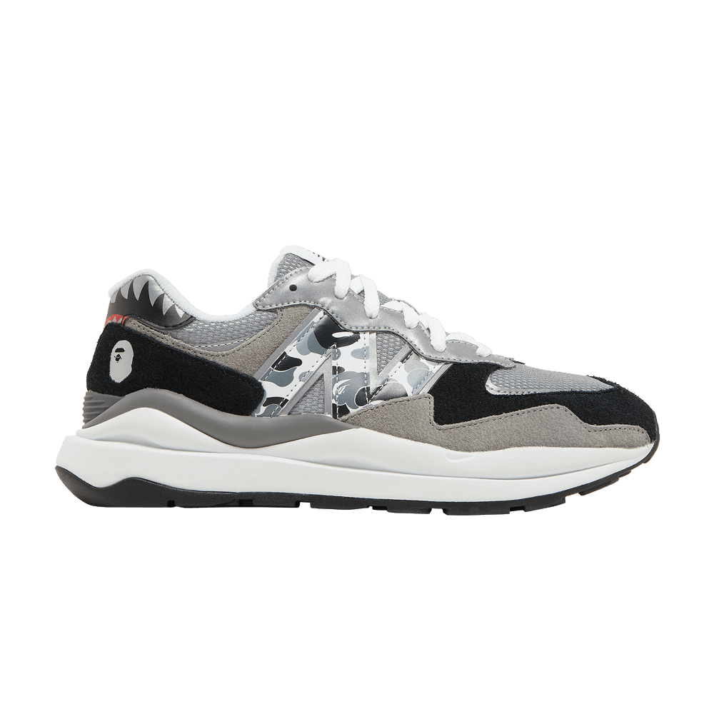 Size 5.0 BAPE x 57/40 'Grey'