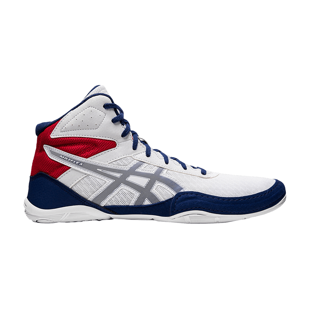 Asics Matflex 6 White Deep Ocean
